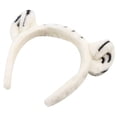 thumbnail image 3 of EeaseMX 1 diadema de felpa cómoda y atractiva con orejas de tigre (blanca), 3 of 8