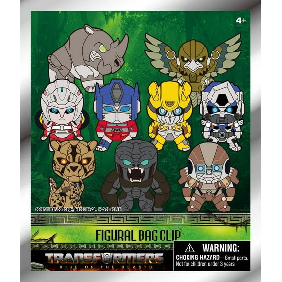 3D Figural Keyring Transformers Rise of the Beasts Series 1 Mystery Pack