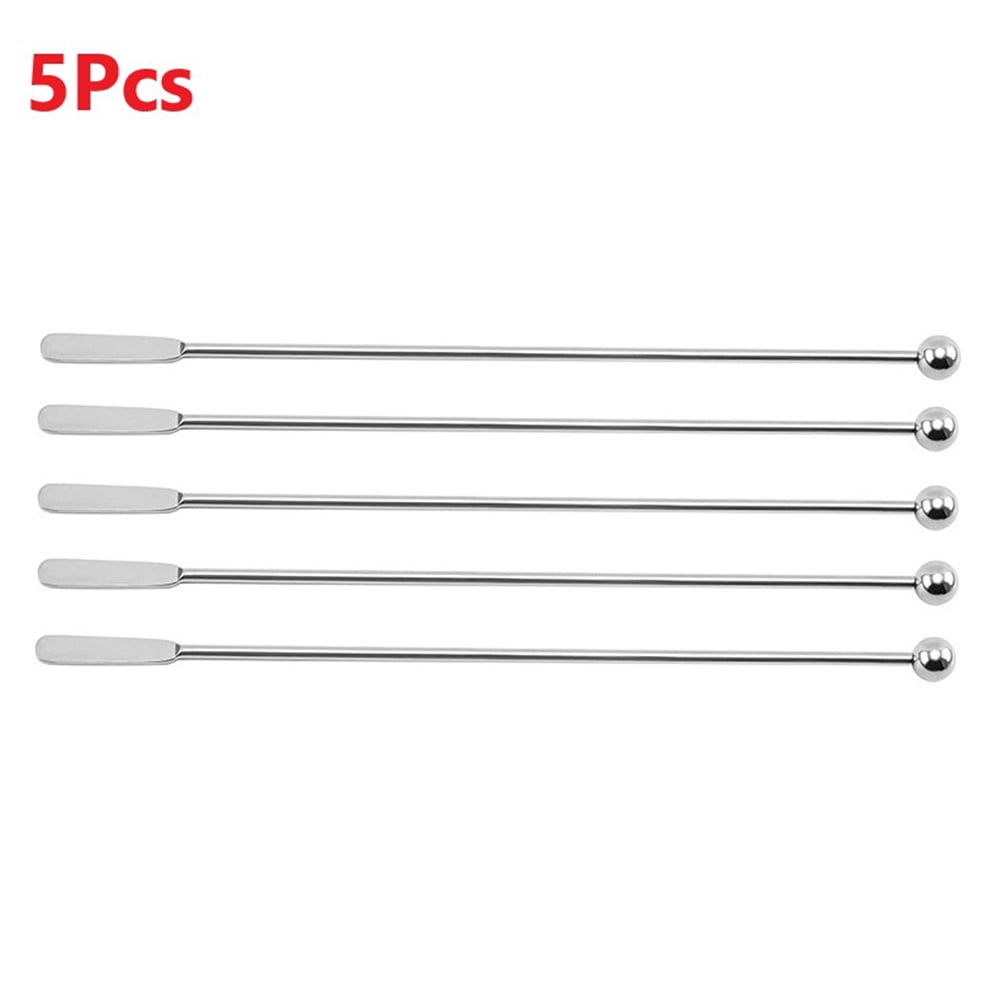 GDHOME Stainless Steel Swizzle Sticks Cocktail Stirrers Sticks for