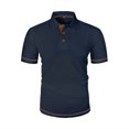 thumbnail image 1 of pstuiky camisetas de hombre, Blusa deportiva informal de color liso para hombre, holgada, de manga corta y cuello redondo ropa de hombre l, 1 of 5