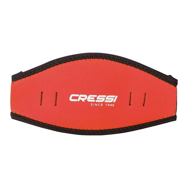 Protector Cressi Strap Para Correa De Máscara Rojo
