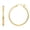 Gold-20mm, variant on VEEDOFA Silver Plated Hoop Earrings for Women, 3mm Wide, S925 Sterling Silver Posts