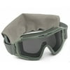 Revision Eyewear Desert Locust Goggles Basic Kit - Smoke-Solar Lens, Green Frame