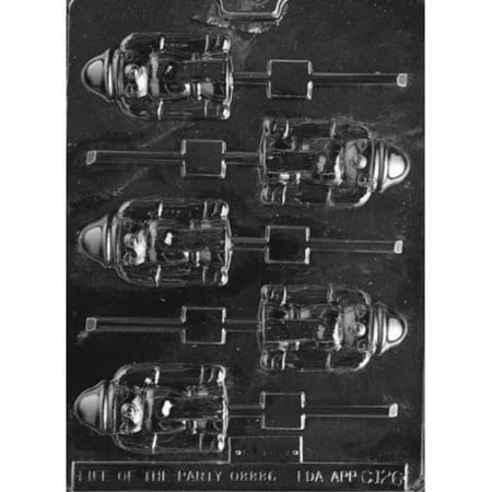 

Cybrtrayd Life of the Party C126 Nutcracker Lolly Chocolate Candy Mold in Sealed Protective Poly Bag Imprinted with Copyrighted Cybrtrayd Molding Instructions