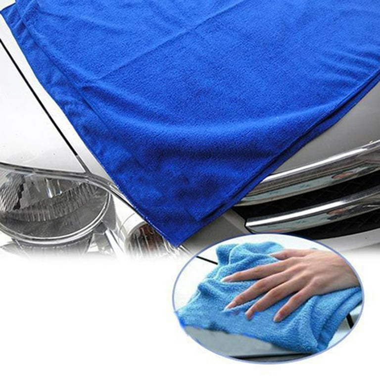 leaveforme Large Car Drying Towel 11.81 x 27.56 (5 Pack) - Microfiber Car  Wash Towels, Ultra Absorbent Microfiber Car Towels, Lint and Scratch Free