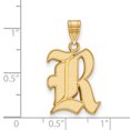 thumbnail image 2 of 10k Gold LogoArt Rice University Letter R Large Pendant Q1Y002WMR, 2 of 4