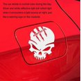 thumbnail image 4 of A-047 Demon Claw Skull Head Car Sticker, 4 of 5