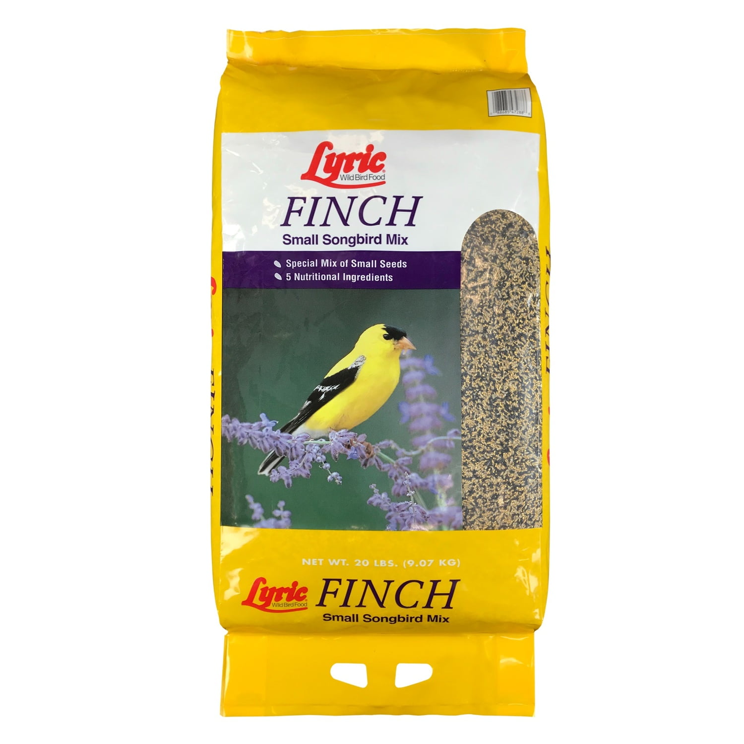 Lyric Finch Wild Bird Seed, Small Songbird Bird Finch Food - 20 lb. Bag
