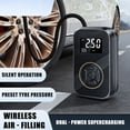 thumbnail image 5 of SPRING Portable Tire Inflator Rechargeable Electric Inflator For Car Bike Ball Pump, 5 of 7