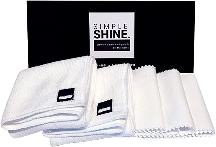 Packages Shoe Shine Cloths R7085 5 Packs 10 Cloths Buffing Rags 