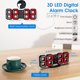 thumbnail image 2 of Reloj Despertador Digital LED 3D CHAO con Brillo Ajustable y Funciones de Repetición, 2 of 5