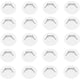 thumbnail image 1 of Ficarrico Rejilla De Ventilación 20 Piezas Rejilla De Ventilación Rejilla De Ventilación De 35 Mm Rejilla De Ventilación Orificio De Rejilla De Ventilación Rejilla De Ventilación Redonda Blanca De, 1 of 5