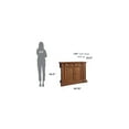 thumbnail image 2 of Homestyles Americana Wood Kitchen Island in Brown, 2 of 8