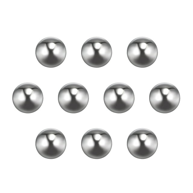 Unique Bargains Boules de Roulement en Acier Inoxydable 12mm 201 G200 Précision Lot de 10