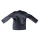 thumbnail image 3 of Camisa de manga larga para disfraz de muñeca en miniatura, camiseta básica informal para muñeca, escala 1/12 gris, 3 of 9