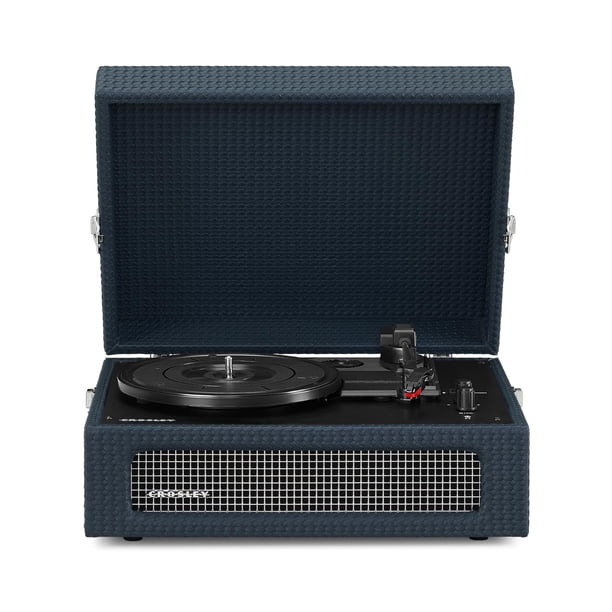 Tocadiscos Crosley CR8017B Bluetooth Portátil Vintage Azul Marino
