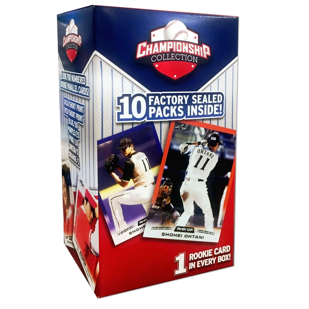 18 MLB Baseball Championship Collection 15Pack Trading Cards Walmart