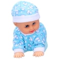 thumbnail image 1 of Poupée Bébé Rampante Électrique, Poupée Intelligente Électrique à Piles, Multifonctionnelle avec Fonction Interactive pour Cadeau d'Anniversaire Enfants 10 Po S Fille,10 Po S Garçon,11,5 Po L, 1 of 8