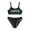 Black, variant on Swimwear Girls Size 12 Girls Bathing Suits Cover up Girls Split Swimsuit Zee Alphabet Printed Two Piece Sports Middle And Older Kids Swimwear Kids Bikini Swim Suit