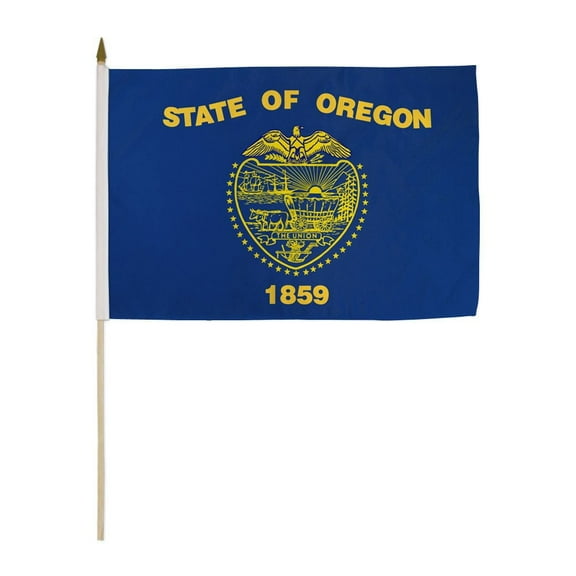 Oregon 12x18in Stick Flag