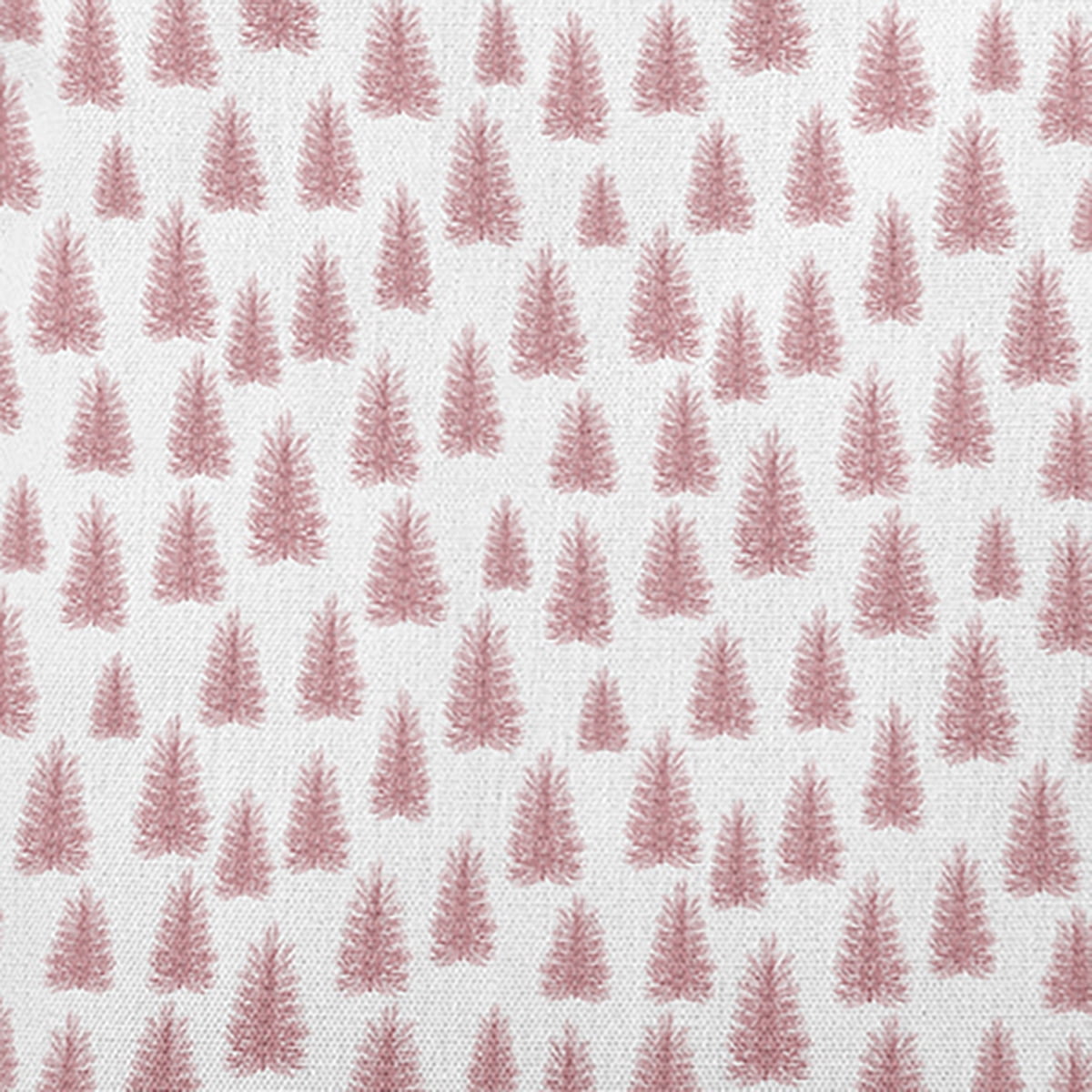 20" x 20" Simply Daisy Christmas Trees Pattern Polyester Indoor/Outdoor Pillow, Pink Icing Qty 1