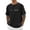 Black, variant on Casual Short Sleeve T Shirt With Minimalist Letter Print Comfortable Blend Tee for Everyday Wear 6xl T Shirts for Men Big and Tall T Shirts of T Shirts