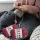 thumbnail image 5 of Hilo de crochet de algodón de leche de 5 hebras, 50 g, 325 m, suave y duradero, para tejer suéteres de bebé, muñecas y manualidades | Ovillo de lana premium para sombreros, bufandas, bolsos,, 5 of 5