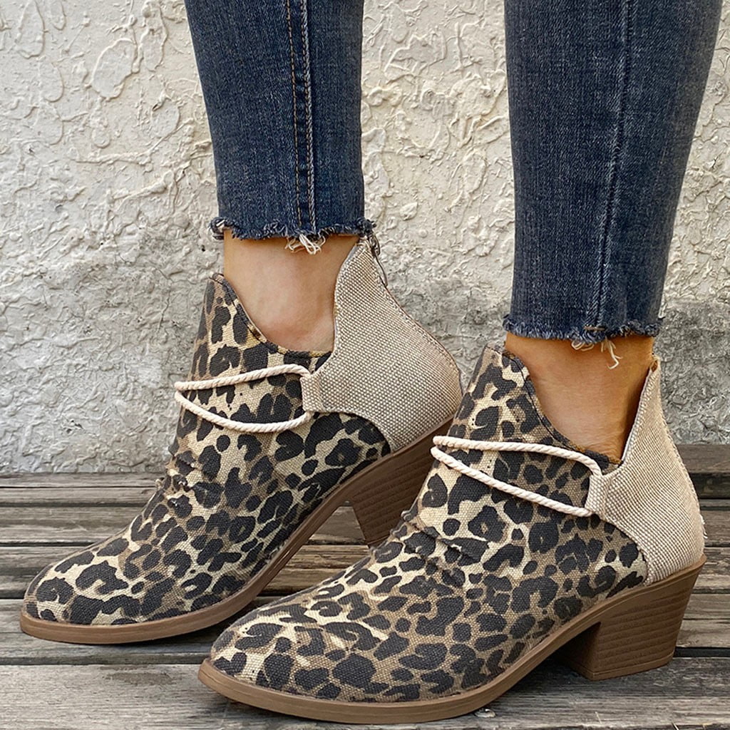 very g twinkle leopard booties