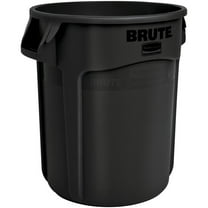 Rubbermaid Commercial Brute 55-gallon Container - 55 gal Capacity - Round - UV Resistant, Vented, Fade Resistant, Crack Resistant, Crush Resistant, Warp Resistant, Reinforced Base, Durable, Tear...
