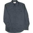 thumbnail image 6 of Calvin Klein Men's Long Sleeve Solid Double Pocket Outer Shirt (Olive Night, Small), 6 of 6