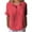Hot Pink T-Shirts, variant on Htigea Women's Plus Size Cotton Linen T-Shirts Summer Collared Short Sleeve Tops Cute Tee Casual Loose Fit Shirts for Daily Vacation Hot Pink XXL