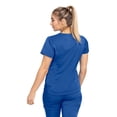 thumbnail image 2 of Grey's Anatomy Impact Women's GIT087 "Lively" V-Neck Scrub Top-Royal-XXX-Large, 2 of 2