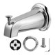 thumbnail image 1 of Grifo de bañera con desviador, grifo de bañera con anillo embellecedor, compatible con tubos de agua de cobre de 1/2 pulgada (5/8 de pulgada de diámetro)., 1 of 5