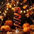 thumbnail image 3 of Amigurumi Crochet Kit Halloween Pumpkin Ghost Ornament Handmade Craft Supplies For Beginner DIY Decor, 3 of 5