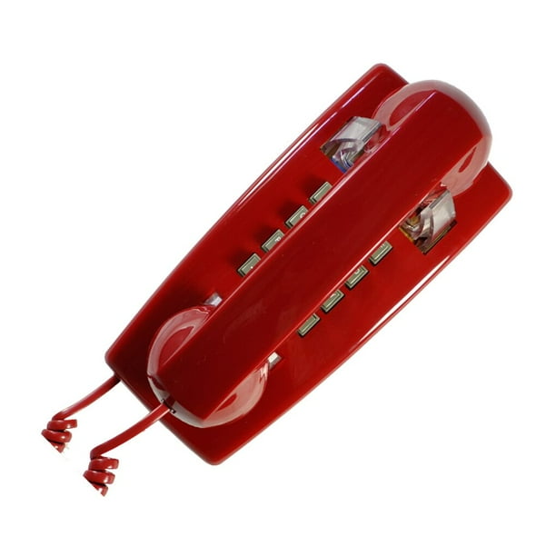 Living Room Bedroom Vintage Wall Mounted Corded Phone with Indicator