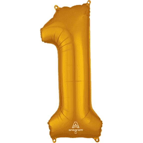 Number 1 Gold 34 in