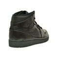 thumbnail image 3 of Air Jordan 1 Mid Men's Shoes Black/Black/Black 554724-030 (9 D(M) US), 3 of 6