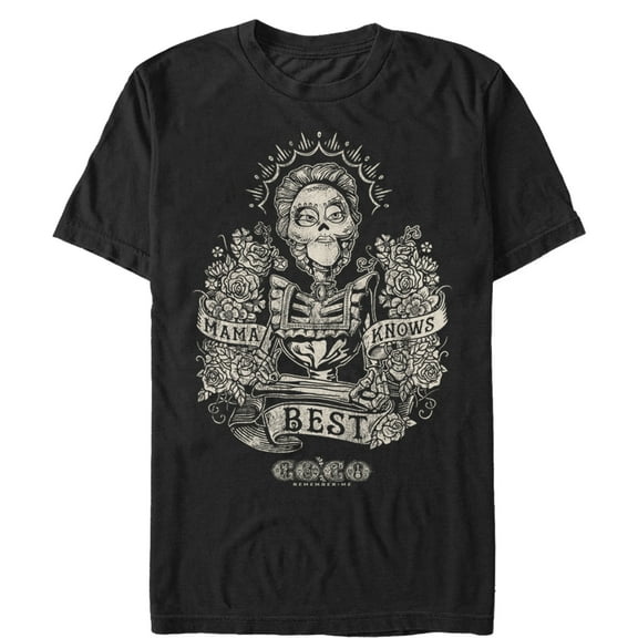 Men's Coco Mama Knows Best Graphic Tee Black 5X Large