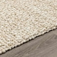 thumbnail image 6 of Hauteloom Knott Living Room, Bedroom Area Rug - Traditional, Transitional - High Pile - Beige, Ivory - 18" x 18" Sample, 6 of 12