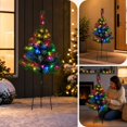 thumbnail image 4 of 2026 Christmas Home Party Decoration Christmas Tree Ground-stake Lights Christmas Celebration Party Supplies, 4 of 5