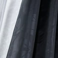thumbnail image 5 of 52"x85" Solid Color Blackout Grommet Single Curtain Panel, Gray, 5 of 9