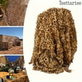 thumbnail image 6 of Teettartee Outdoor Camo Sunshade,Oxford Fabric+Mesh Net,Desert,79”x394”(2x10m),Decoration For Bird Watching, Hunting,Jungle-Themed Party,Awning For Garden,Camping,Shooting,Photograph,Carport, 6 of 15