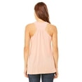 thumbnail image 2 of The Bella + Canvas Ladies Flowy Racerback Tank Top - PEACH - 2XL, 2 of 2