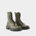 thumbnail image 2 of Tod's Woman Gomma Pesante Boots - Leather - Kahki Green Sizes EU 34-50 2/3, 2 of 3