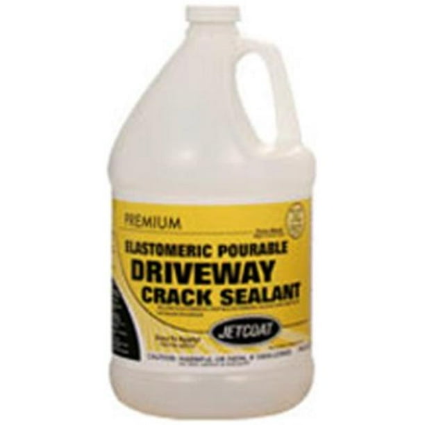 Jetcoat 23751 1 gal Premium Elastomeric Pourable Driveway Crack Sealant