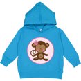 thumbnail image 2 of Inktastic Monkey Girl Toddler Hoodie, 2 of 4