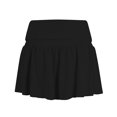 thumbnail image 4 of Huresd Pleated Tennis Skirts for Women High Waisted Golf Skorts Tummy Control Skirts with Shorts Pockets Lightweight Black M, 4 of 7