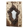 thumbnail image 2 of A&B Home Acantha Wall Mirror-Color:Antique White,Style:Classic Vintage, 2 of 2