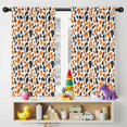thumbnail image 5 of Leopard Print 42x54in(106x137cm) Curtains 2 Panels for Kids Bedroom, Window Drapes for Kids Boys Girls Bedroom Curtains Designed To Spark Joy and Creativity, 5 of 5