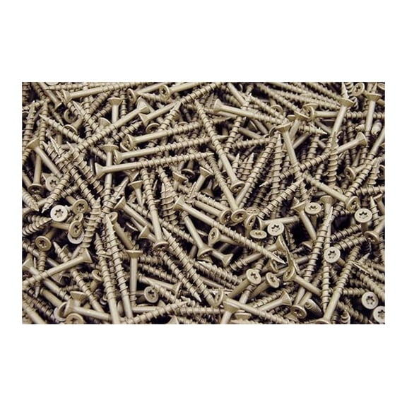 (400) Torx T25 Star Flat Head 9 x 2-1/2 Deck Screw ACQ Lumber Wood Type 17